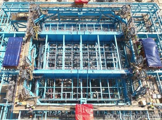 【電廠】沙特延布三期項(xiàng)目部四號機(jī)鍋爐大板梁順利吊裝就位