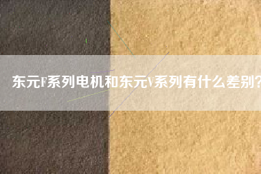 東元F系列電機(jī)和東元V系列有什么差別？
